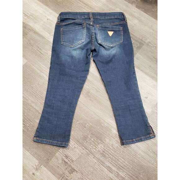 GUESS Jeans Dark Washed Capri Pants / Slacks | Size 25 - Picture 3 of 7